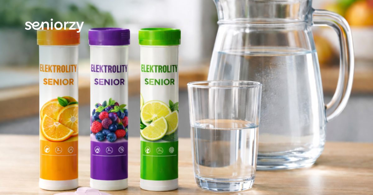 Elektrolity jako wsparcie organizmu osób starszych: jak działają na organizm?