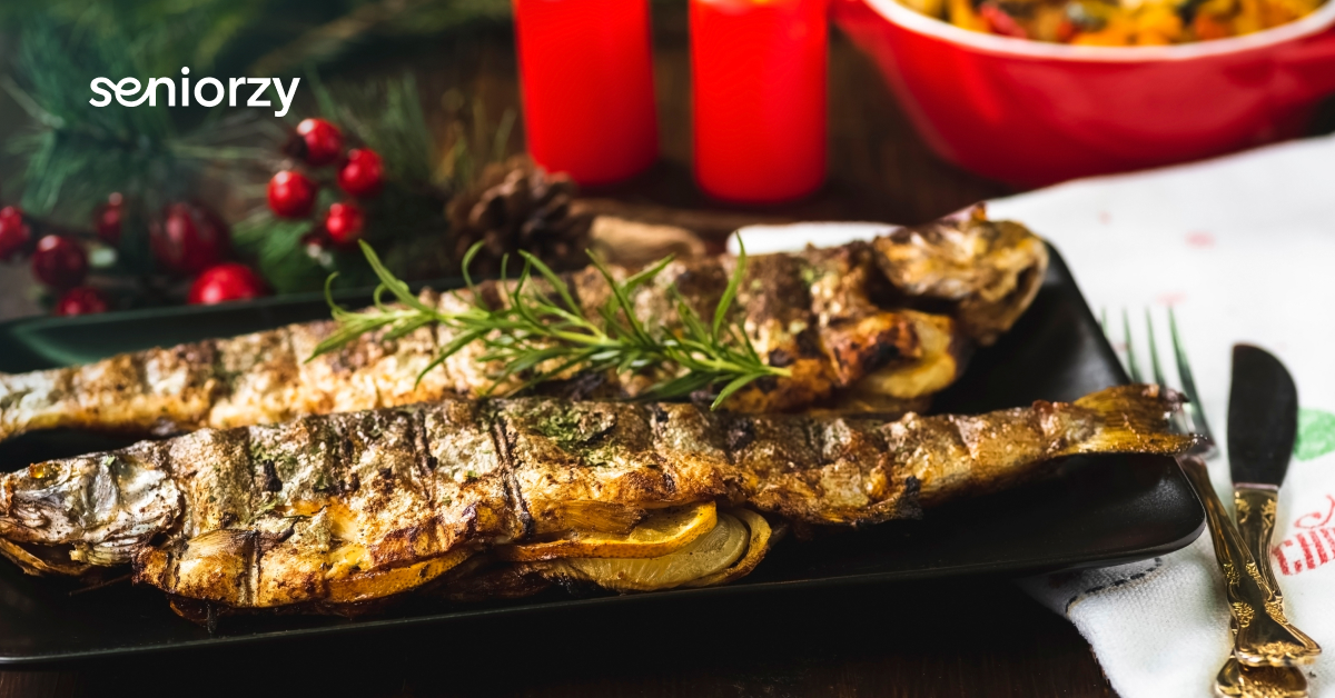 Ryby na wigilijnym stole seniora: które są najlepsze dla serca?