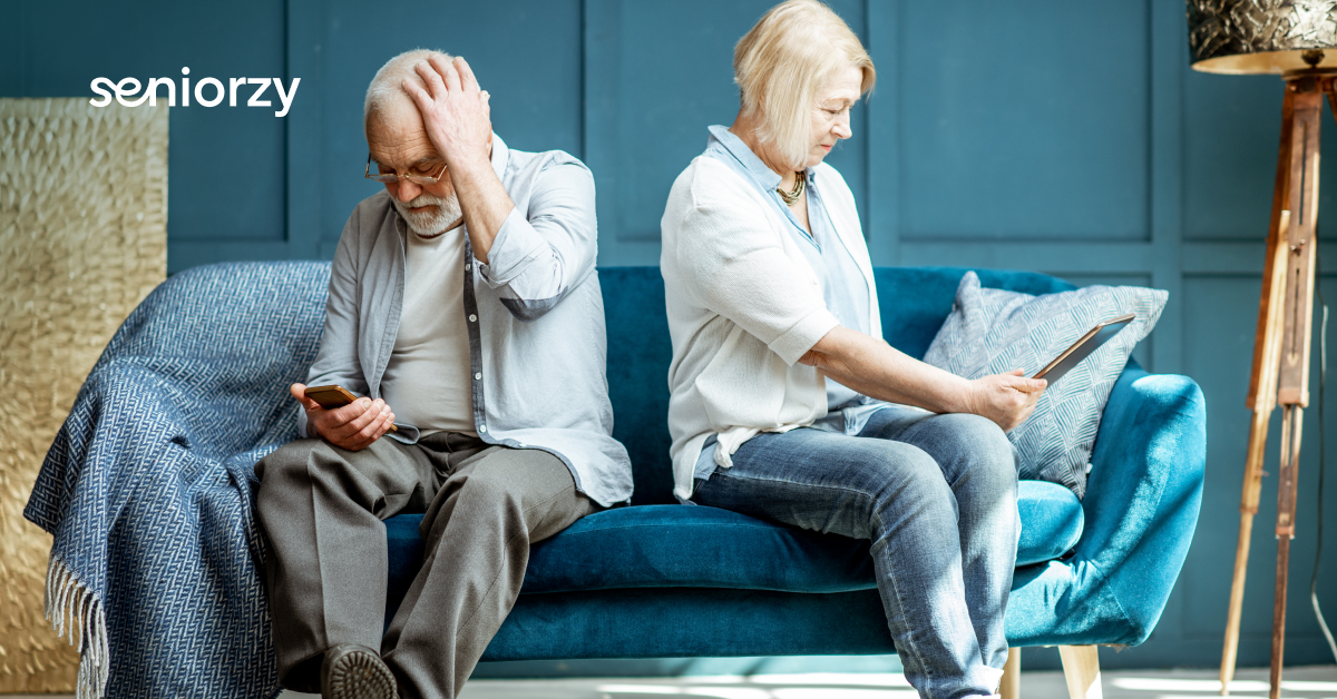 Samotność w małżeństwie po 60: relacje, które zmieniają się wraz z wiekiem