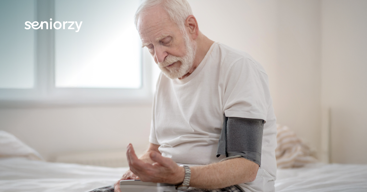 Senior z nadciśnieniem: jak skutecznie kontrolować ciśnienie w domu?